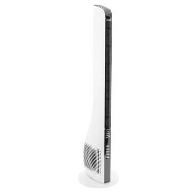 Imagem de Ventilador torre 90cm silencioso Praxis 127v Branco / Preto