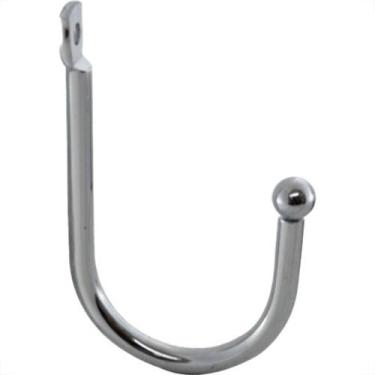 Imagem de Cabide M.S 1-Simples Metal Cromado - M.S.GANCHOS