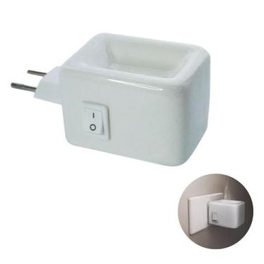 Imagem de Difusor Elétrico P/ Ambiente de Óleos Essenciais Porcelana Aromatizado