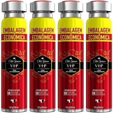 Imagem de Desodorante Spray Antitranspirante Old Spice VIP 200ml/124g - 4 unidad
