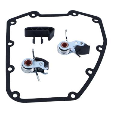 Imagem de HOLDWELL Kit completo de tensor de corrente de came 39954-99A 39964-99A 39965-99A compatível com Harley Twin Cam Electra Glide FLHT/Road Glide FLTR/Road King FLHR/Street Glide FLHX/Dyna/Softail