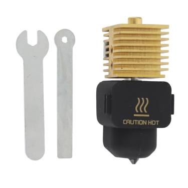 Imagem de Parafusos Fixos Atualizados, Dissipador de Calor de Latão, Kit de Bico de Aço Endurecido para Bambu Labu A1 A1 Mini, Com Método de Instalação de Adsorção Magnética (0,4 mm)