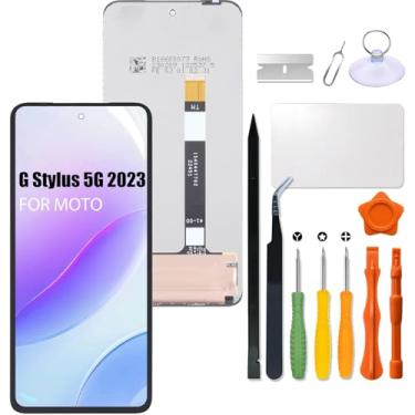 Imagem de Tela LCD para Motorola Moto G Stylus 5G 2023 | XT2315 Substituição para Moto XT2315-2 XT2315-5 XT2315-1 XT2315-4 LCD Touch Screen Display Digitalizador Assembléia com kit de reparo