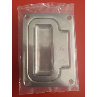 Imagem de Puxador Argola com Mola 100 x 70mm Inox para Case Mahler