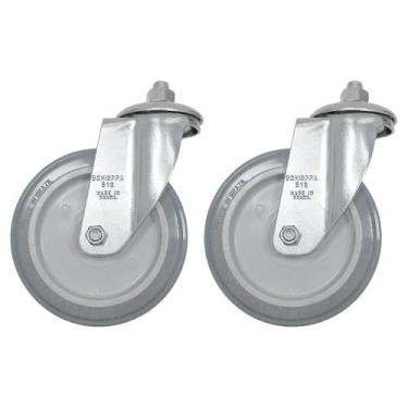 Imagem de Kit Rodízio 512 Parafuso Giratório GLE 512 BP - 2 Unidades - SCHIOPPA