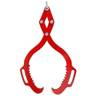 Imagem de Toriexon Pinças de toras 71 cm, 2 garras serrilhadas, design de garra de águia, pinças de madeira para serviço pesado, capacidade de elevação de 544 kg para caminhões, quadriciclos, tratores,