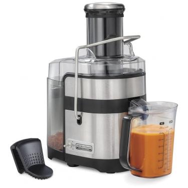 Imagem de Centrífuga de Frutas e Vegetais Profissional 1100W 110V Hamilton Beach 67906, Prata e Preto