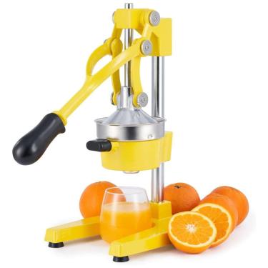 Imagem de Espremedor de Frutas Manual Profissional, Aço Fundido, CO Z, Amarelo