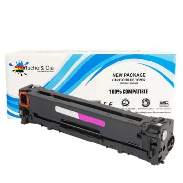 Imagem de Toner Compatível Ce323A 128A Magenta Cm1415 Cp1525
