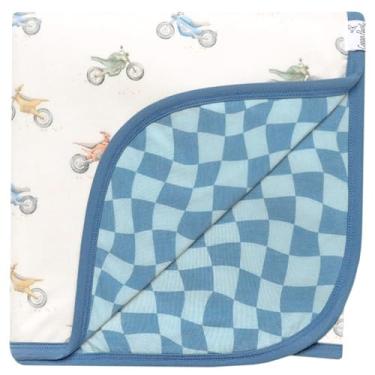 Imagem de Cobertor grande de malha premium para bebês de 3 camadas elástico "Ryder" por Copper Pearl