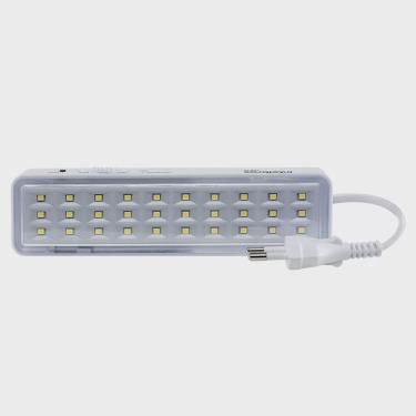 Imagem de Luminária de Emergência Intelbras 30 Leds lde 30L Recarregável Bivolt
