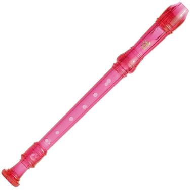 Imagem de Flauta Doce Soprano Germânica Em Dó Rosa Yrs20Gp Yamaha