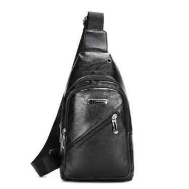 Imagem de Bolsa Pochete Masculina Shoulder Bag Transversal Ombro Costas- Imperme
