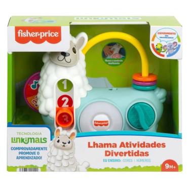 Imagem de Brinquedo De Atividades Fisher-Price Linkimals Lhama Mattel