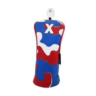 Imagem de UGPLM Tampa da capa da cabeça do clube de golfe forro de pelúcia à prova de arranhões, caixa de proteção contra sugestões de golfe, elegante, suprimentos de, Azul, Eua