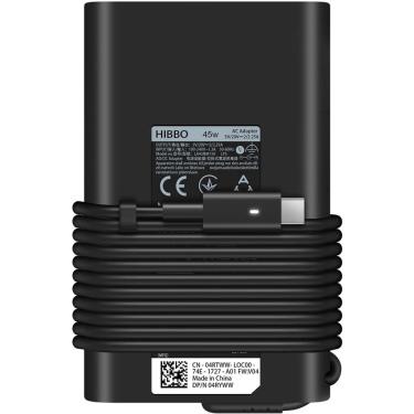 Imagem de Carregador de laptop usb-c 45W para Adaptador Dell: Dell xps 13 9360 9365 9370 9333 9380 Inspiron 14 7437 Latitude 7390 2 1 7275 7370 5175 5285 5290-2