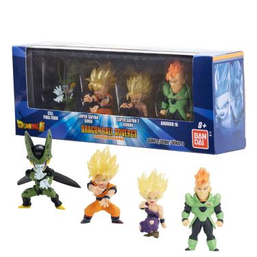 Imagem de Conjunto de bonecos de brinquedo colecionáveis Dragon Ball Super Bandai