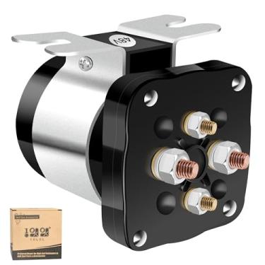 Imagem de 10L0L Solenoide de carrinho de golfe 48 volts 4 Terminal para carro EZGO Club Yamaha modelo elétrico, solenoide de partida resistente série #586, substitui 73231G01 101883601 JR1-H1950-00