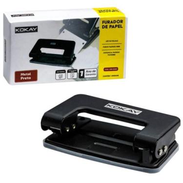 Imagem de Perfurador Furador De Papel Circulo Scrapbook C/ Margeador - JN ECOMER