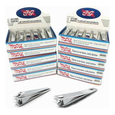 Imagem de Cortador De Unha Grande Atacado Revenda Barato 120un - Marca, Prateado