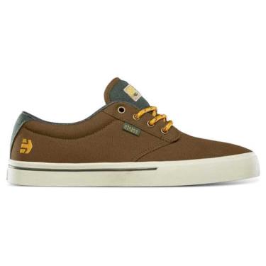 Imagem de Etnies Tênis de skate masculino Jameson 2 Eco, Marrom/verde, 39