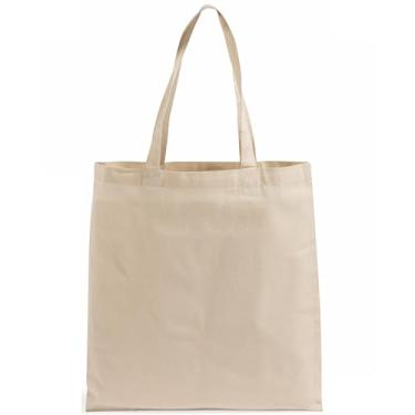 Imagem de Conjunto de 12 sacolas de algodão por atacado, 100% algodão, reutilizáveis, 1 dúzia