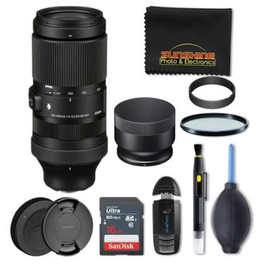 Imagem de Sigma Lente contemporânea 100-400 mm f5-6.3 DG DN OS para Sony E (lentes + pacote básico)