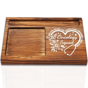 Imagem de Presentes de esquadrão de oncologia, presentes de agradecimento para oncologistas e enfermeiros da equipe de oncologia, presente de agradecimento da equipe de cuidados com o câncer, acessórios de mesa