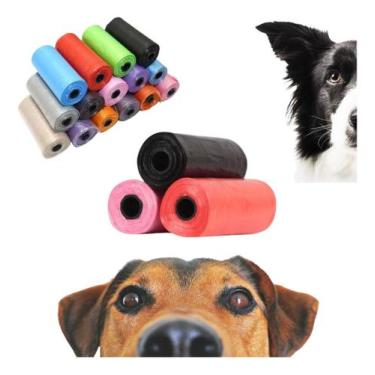 Imagem de Rolinhos Saco De Lixo Para Cocô Saquinho Higiênico Pet 15un - Luatek