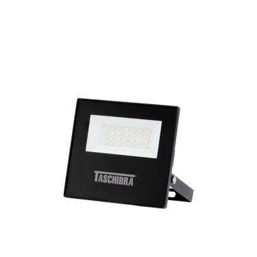 Imagem de Refletor Tr Led 30w Slim Preto - Taschibra 3000k (amarela)