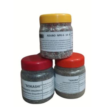 Imagem de Adubo Para Orquídeas/ plantas Kit Com 3 Produtos - SB MARKET