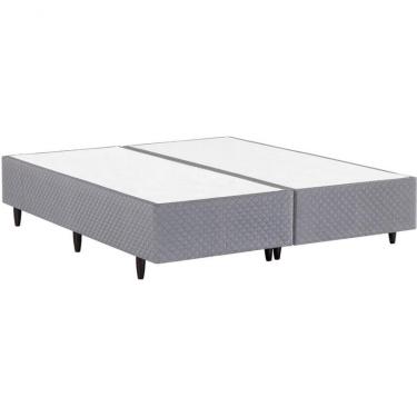 Imagem de Base Box Para Colchão Queen Size Herval Cinza