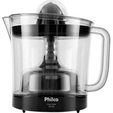 Imagem de Espremedor De Frutas Philco Com 2 Cones 1,5L e 70W Preto PEF700P