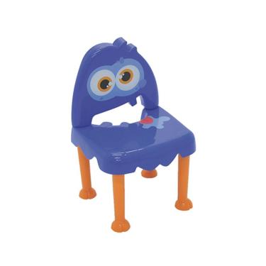 Imagem de Cadeira Monster Kids Azul E Laranja - Tramontina