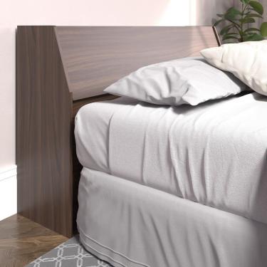 Imagem de Cabeceira Para Cama Box Casal Stand San Remo 1252 Com Baú Móveis Ilan