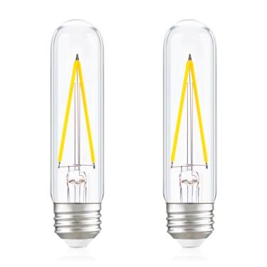 Imagem de PADMO LUDAZ Lâmpada Led E26 T30 T10 Regulável, Tubo Longo, 4 W (Equivalente A 40 W), Lâmpadas Tubulares Tipo T Para Armários De Curiosidades, Piano, Lustre, Arandelas Parede, Ac120 V, Branco Neutro,