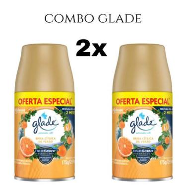 Imagem de Combo Odorizador de Ambiente Glade Refil Automatic 269ml, Laranja