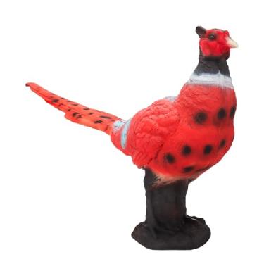 Imagem de JRONG Tols Alvo De Arco E Flecha Animal 3D Faisão Com Campo Tiro Dois Lados Estacas Quintal Para Treinamento Caça No