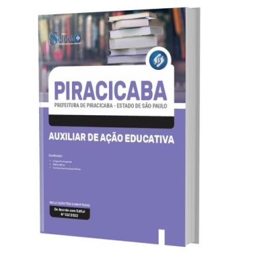 Imagem de Apostila Concurso Piracicaba Sp Auxiliar De Ação Educativa - Editora S