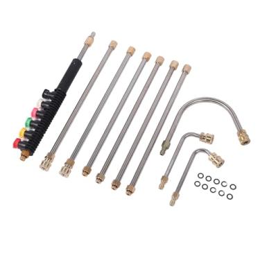 Imagem de Arruela de Arruela de Arruela de Extensão de Calha de Limpeza Arruela de Potência de Energia de 9ft Com 6 Bicos 0 ° -65 ° 30 ° 90 ° U Haste Curva de Forma para Altos áreas de