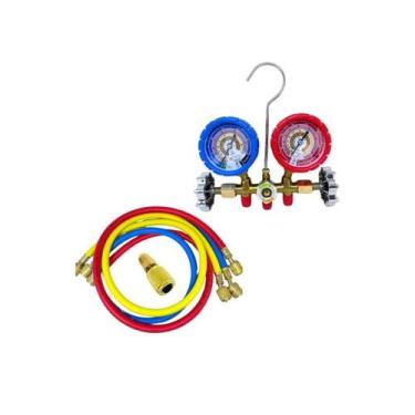 Imagem de Kit Manifold Analógico Ecotools Para R410a R32 R22 R404