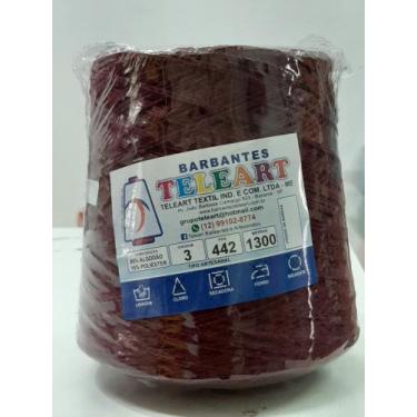 Imagem de BARBANTE TELEART Nº 3 cor 05 BORDÔ