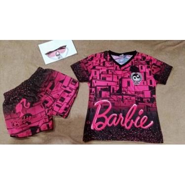 Imagem de Conjunto Feminino Barbie Preto - Made In Quebrada 