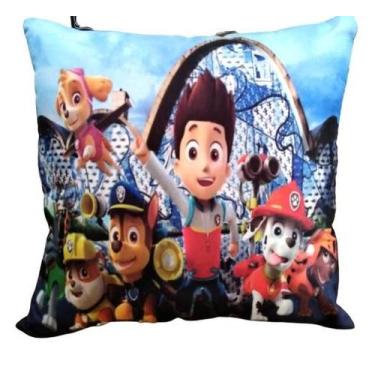 Imagem de Kit 02 Capas de Almofada Estampada Infantil 45cm x 45cm Kids - Stinely