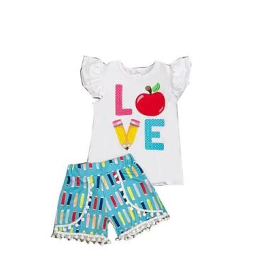 Imagem de Conjunto infantil feminino charming -tamanho p - LARI BABY 