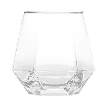 Imagem de Copo De Uísque Hexagonal De 320ml 11oz Personalizado Para Coquetel Suc