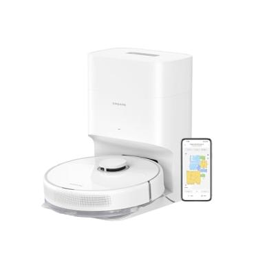 Imagem de DREAME D10 Plus Gen 2 Robô Aspirador e Mopa com Base de Autolimpeza para 90 Dias de Limpeza, Sucção de 6000 Pa e Navegação LiDAR, Desvio de Obstáculos, Conexão Wi-Fi, 127v