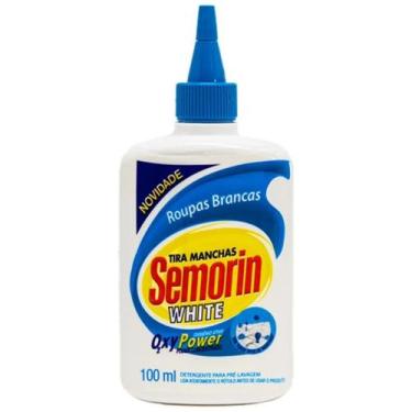 Imagem de Semorin White Tira Manchas De Roupas Brancas 1Un 100ml