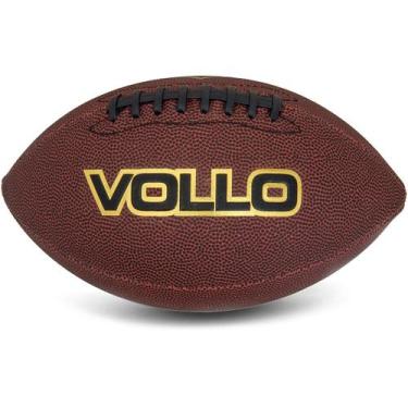 Imagem de Bola de Futebol Americano Vollo Tamanho Oficial 9 Marrom - Vollo Sport