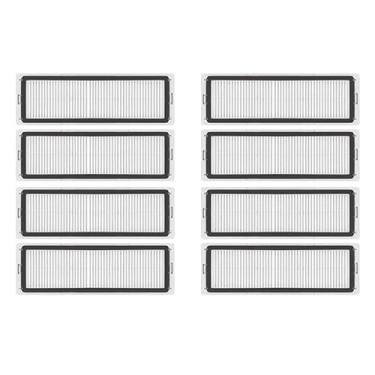 Imagem de Filtro HEPA de 8 peças para xiaomi L10S Ultra /S10+ /B108CN /B113CN /C102CN/ b105 /X20+/ X20 Plus/ S20+/ B108GL /B101CN /1C /1T /STYTJ03ZHM / X10+/ XMSTJQQM R2C/D Aspirador robô 10S plus/ D10 plus